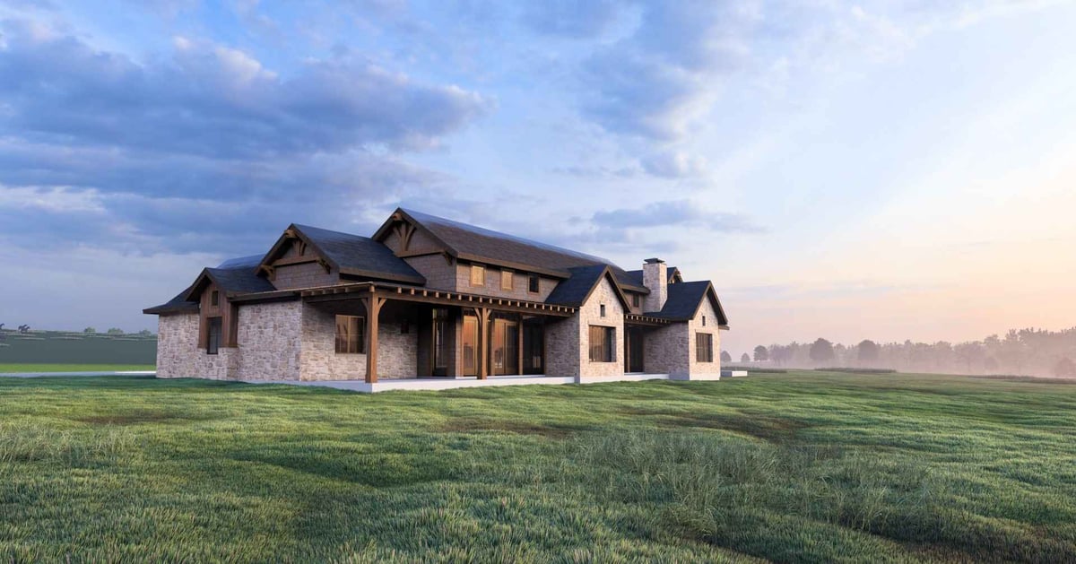 Modern custom home build in Texas Hill Country