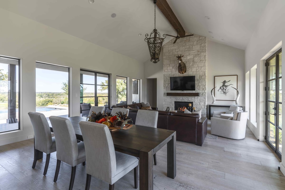 Open concept living central Texas | J Bryant Boyd